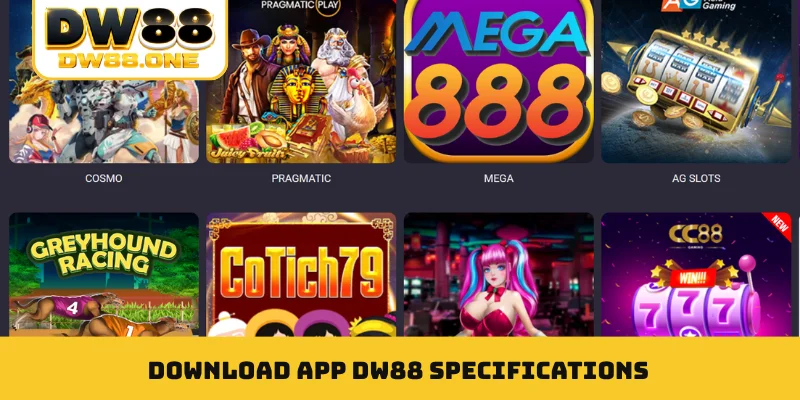 Download app DW88 specifications