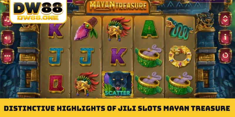 Distinctive highlights of JILI slots Mayan Treasure