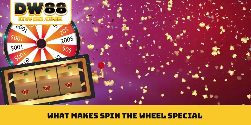 What makes spin the wheel special?